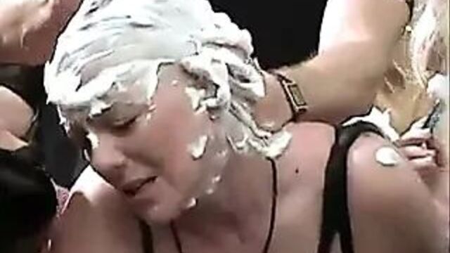Fucked While Having Head Shaved !